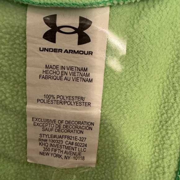 green hoodie jacket for kids size6 years old full zipper pocket bothsides - Picture 4 of 6